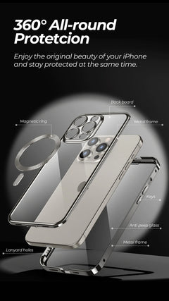 Privacy Pro Magnetic Support Full Coverage Phone Case