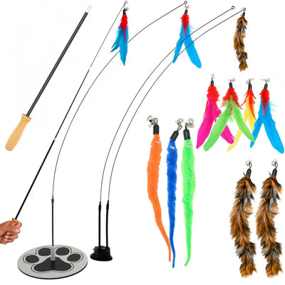 Cat Fishing Pole Toy