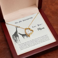 Forever Love Necklace - To My Daughter