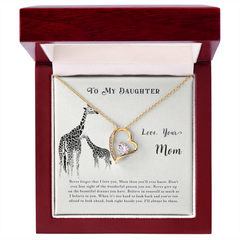 Forever Love Necklace - To My Daughter