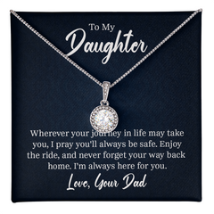 Eternal Hope Necklace - For Daughter From Dad