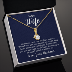 Alluring Beauty Necklace - For Wife From Husband