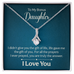 Alluring Beauty Necklace - To My Bonus Daughter