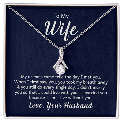 Alluring Beauty Necklace - For Wife From Husband