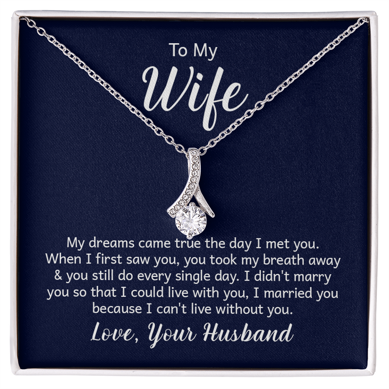 Alluring Beauty Necklace - For Wife From Husband
