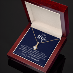 Alluring Beauty Necklace - For Wife From Husband