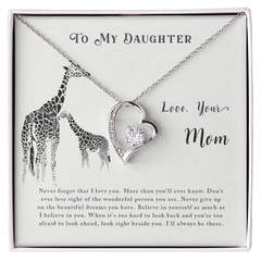 Forever Love Necklace - To My Daughter
