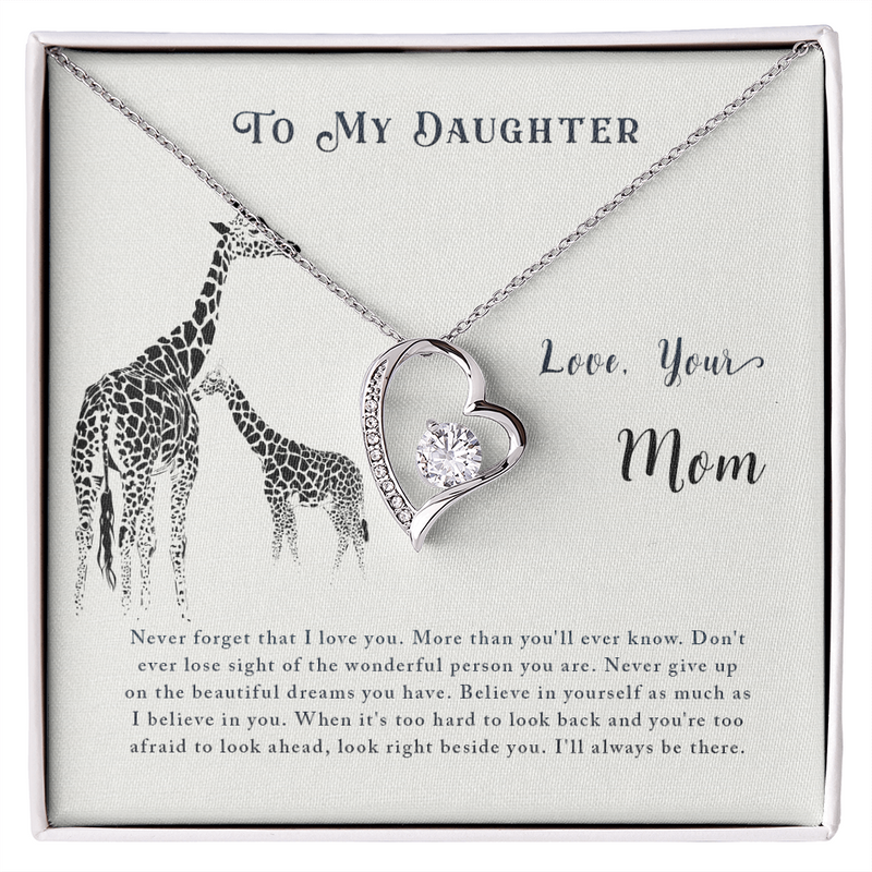 Forever Love Necklace - To My Daughter