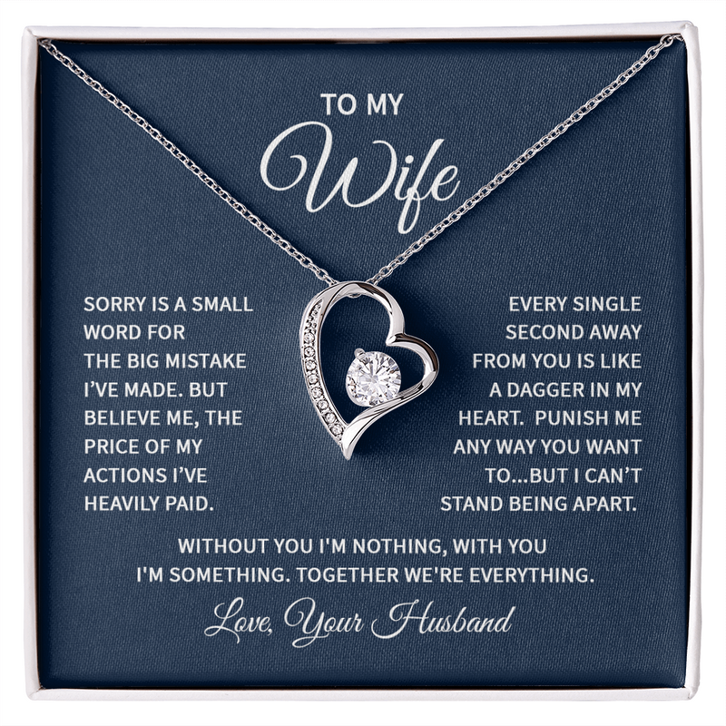 Forever Love Necklace - For Wife From Husband