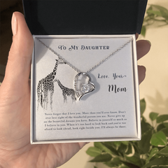 Forever Love Necklace - To My Daughter