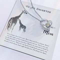 Forever Love Necklace - To My Daughter