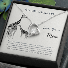 Forever Love Necklace - To My Daughter