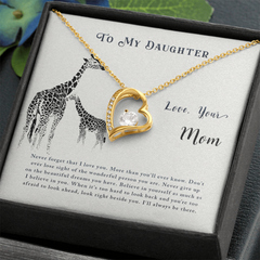 Forever Love Necklace - To My Daughter